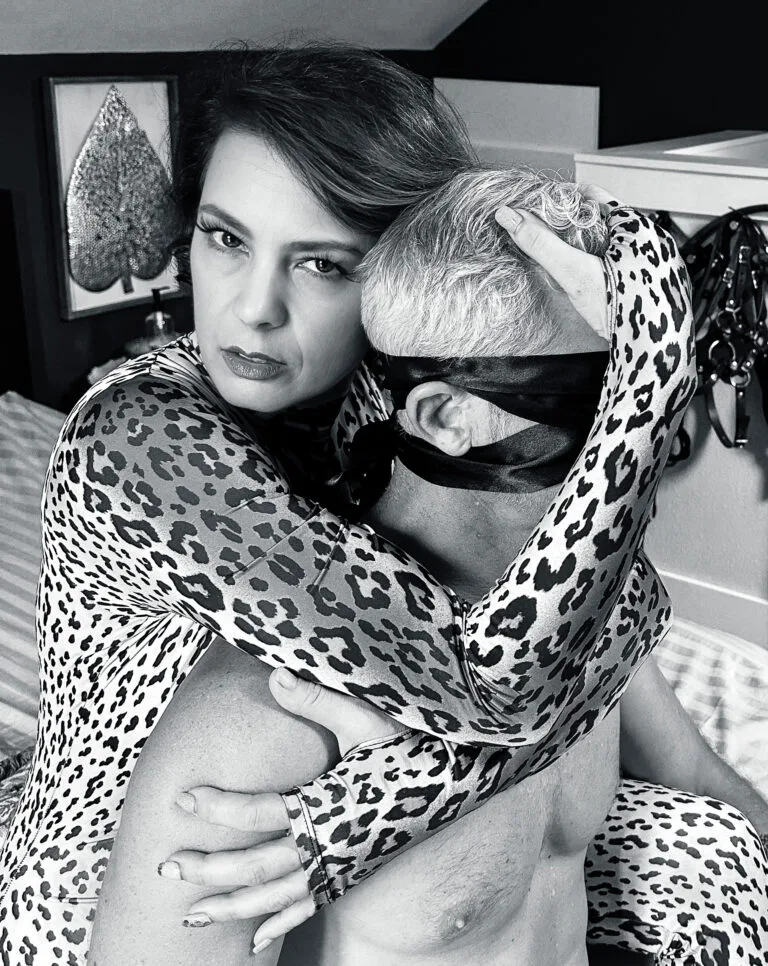 NYC Dominatrix Viktoria Sway in a private FemDom session in Manhattan